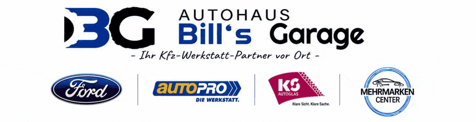Bill’s Garage – Ford, AutoPRO, KS Autoglas und Mehrmarken Center